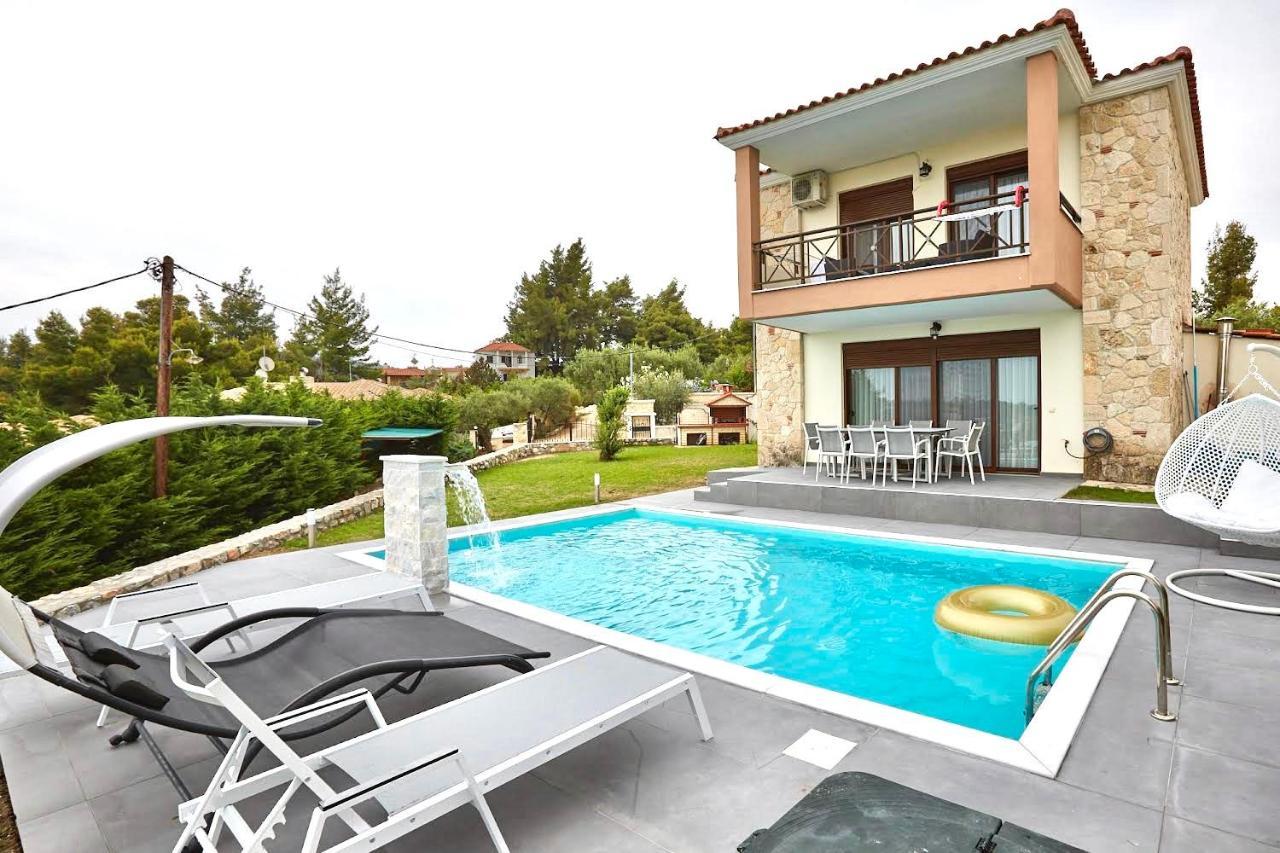 Earthy Boutique Luxurious House -Marble Luxury House Villa Paliouri Eksteriør billede