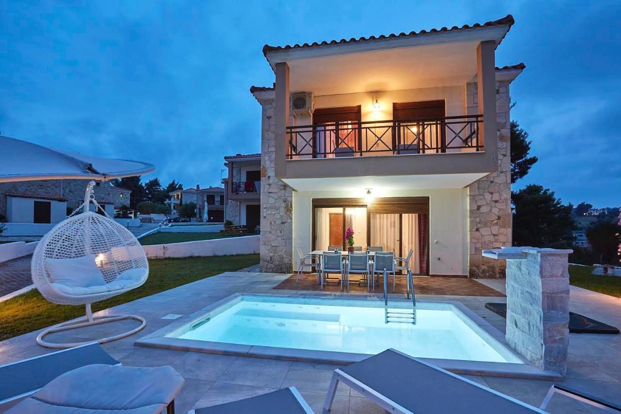 Earthy Boutique Luxurious House -Marble Luxury House Villa Paliouri Eksteriør billede
