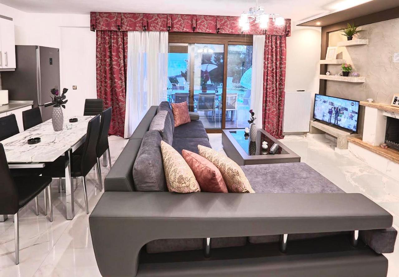 Earthy Boutique Luxurious House -Marble Luxury House Villa Paliouri Eksteriør billede